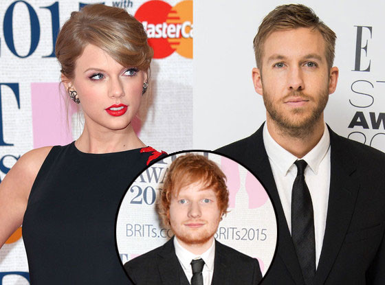 Taylor Swift, Calvin Harris, Ed Sheeran Taylor Swift, Calvin Harris, Ed Sheeran